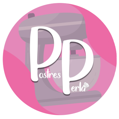 Logo de la pastelería Postres Perla